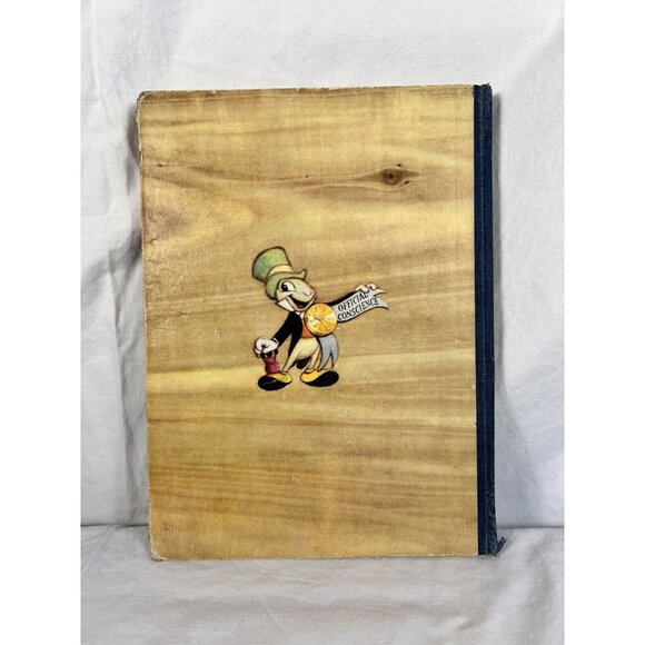 1939 Walt Disney's Pinocchio Collodi Random House 2nd Print HC - Picture 2 of 7